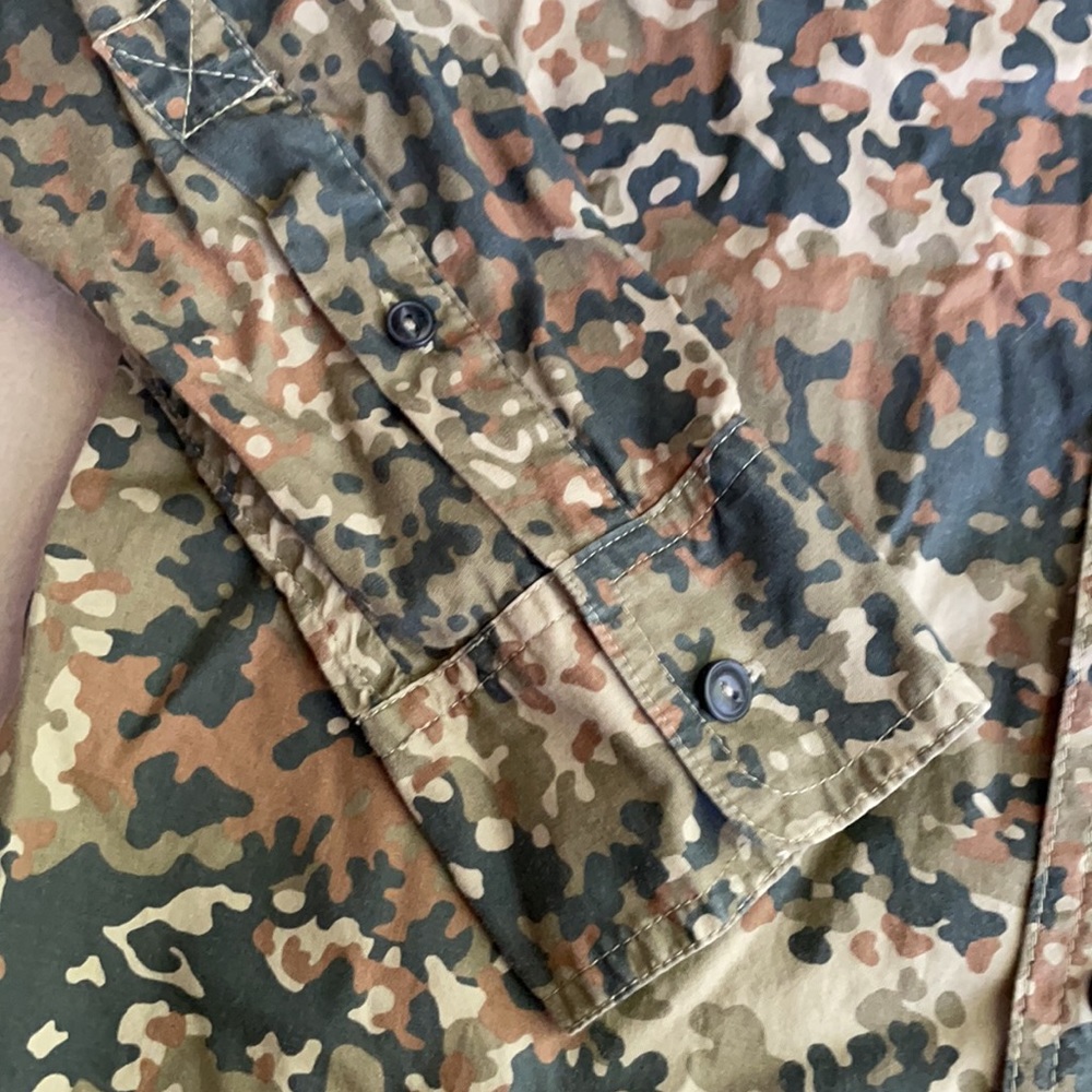 Diesel camouflage printed sz small fiftyfivedsl mens green brown - Picture 7 of 13